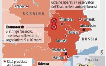 Liberati gli ostaggi occidentali dell’ OSCE.Kiev annuncia: l’offensiva continua