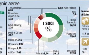 Sì di Etihad ad Alitalia, si chiude a metà giugno