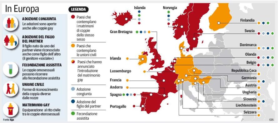 Dal concepimento ai matrimoni gay Il diritto di famiglia riscritto dai tribunali