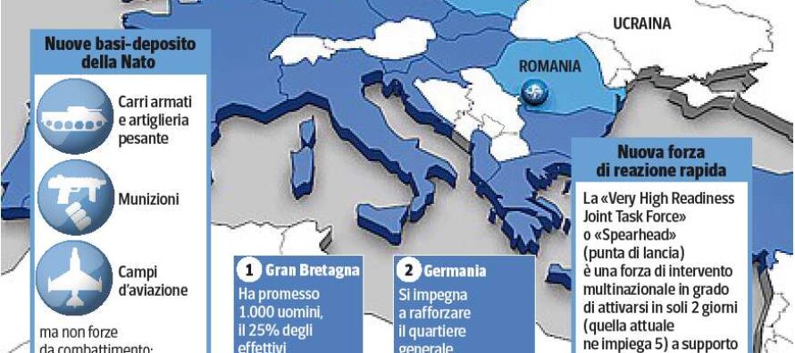 Accordo sulla tregua in Ucraina La Nato si rafforza nell’Est Europa