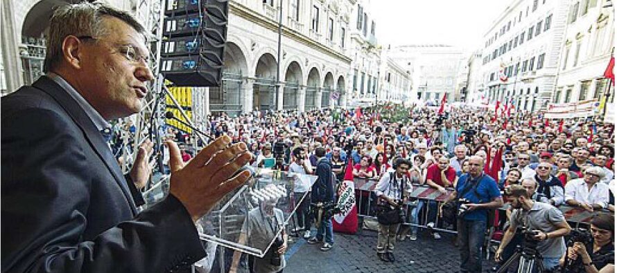 I dissidenti pd tra Landini e la piazza La sinistra prova a resistere al Jobs act