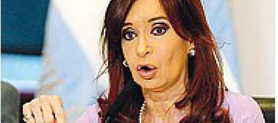 Argentina, incriminata Cristina Kirchner