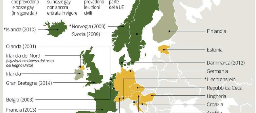 L’Europarlamento sulle famiglie: «Estendere i diritti a quelle gay »