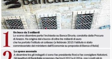 Sotto inchiesta il cda di Banca Etruria C’è anche il padre del ministro Boschi