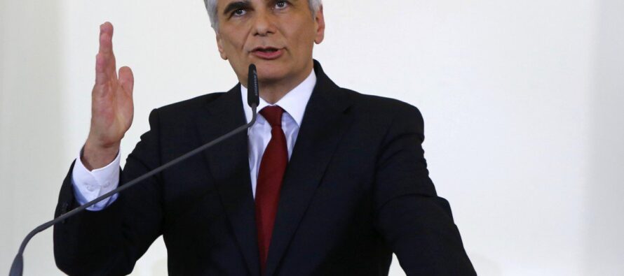 Il cancelliere Faymann si dimette