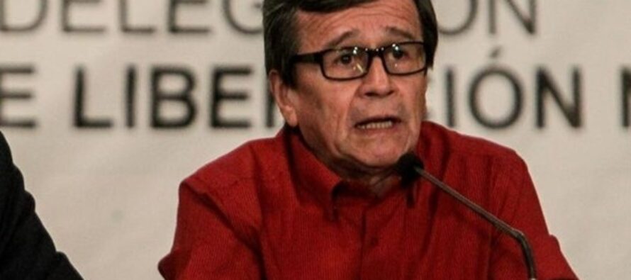 Pablo Beltrán, jefe negociador del Eln (Colombia): “Queremos que se acabe la confrontación”