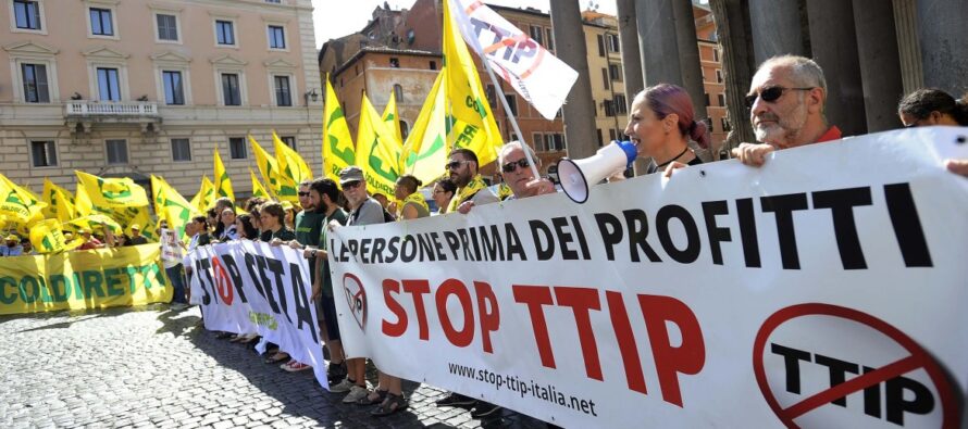 Ratifica affrettata dell’Italia, basta con il silenzio sul Ceta