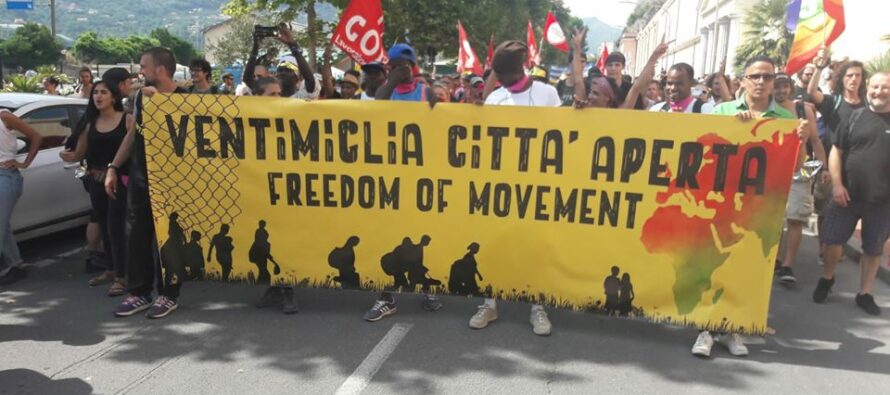 «Ventimiglia città aperta», in diecimila contro il razzismo di Stato