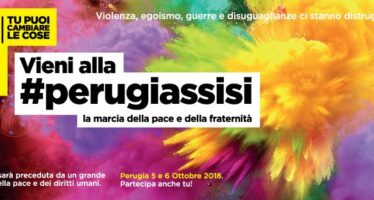 Marcia Perugia-Assisi, domani 25 chilometri per «restare umani»