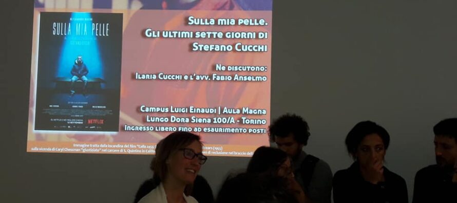 Torino, folla per Ilaria Cucchi al Campus, poi all’ANPI con Mimmo Lucano