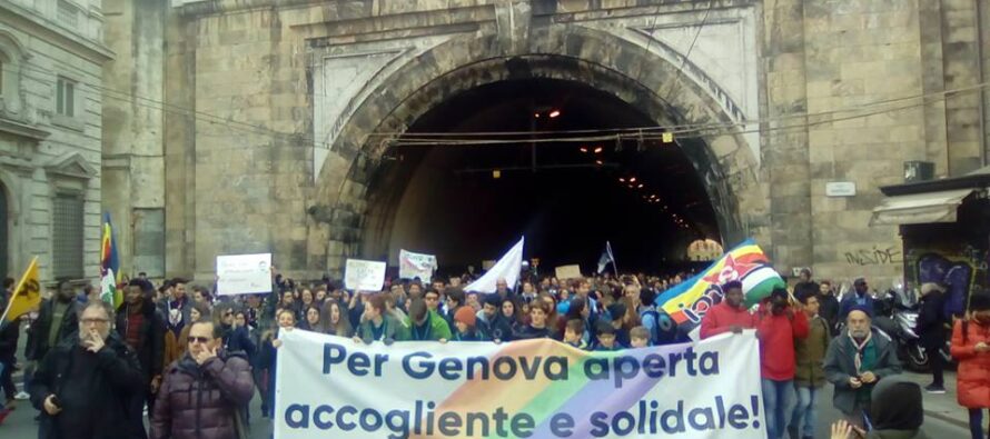 Una Val di Susa di accoglienza, in 5mila contro il decreto Salvini