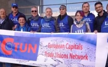 Sindacati in corteo a Bruxelles: «Svolta europea pro lavoro»