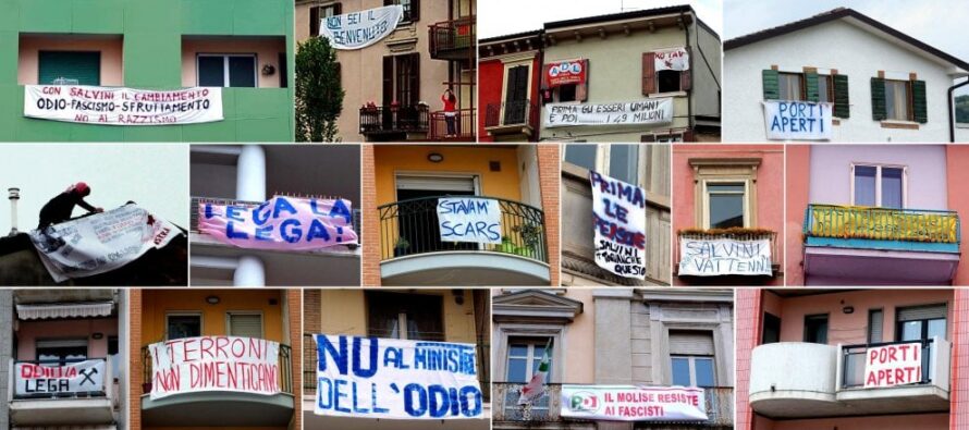 Oggi Milano diventa un grande striscione contro Salvini-Le Pen