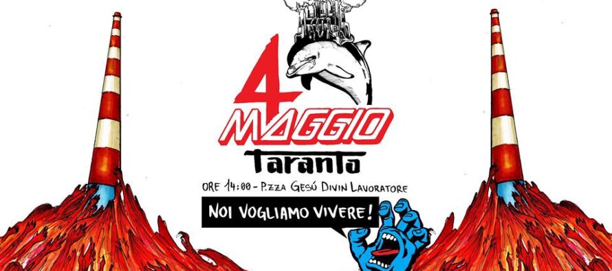 In migliaia a Taranto contro l’Ilva: «Vogliamo Vivere»