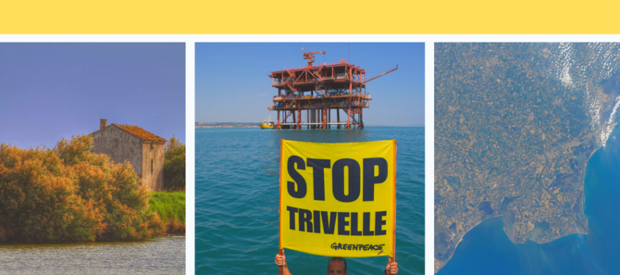 La protesta degli ambientalisti: «Fermiamo le trivelle in Adriatico»