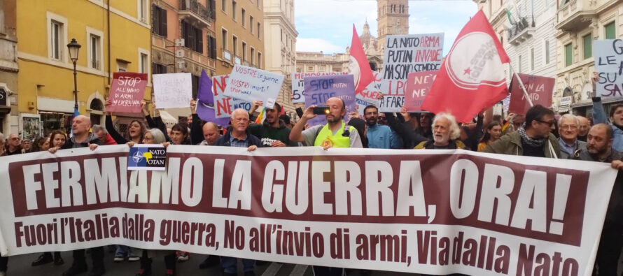 Roma. Le mille voci del pacifismo in marcia
